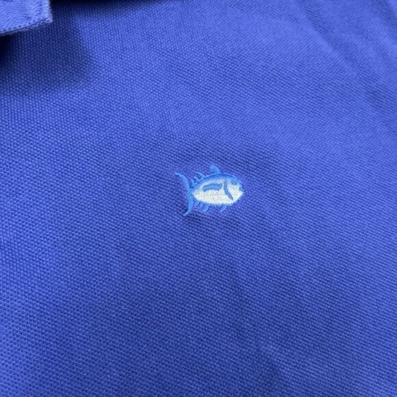 Southern Tide Skipjack Polo Shirt Blue Size L Mens Classic Fit a0206 - Picture 3 of 7